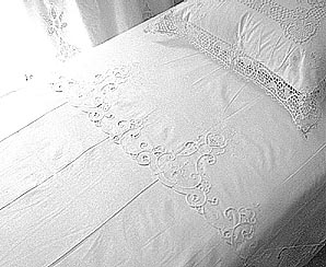 cotton sheet, cotton top sheet, top sheet, embroidery top sheet.