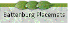 Battenburg Placemats