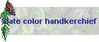Slate color handkerchief