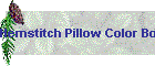 Hemstitch Pillow Color Border