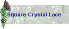 Square Crystal Lace