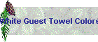 White Guest Towel Colors Border 2
